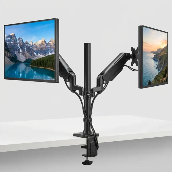 Support de bureau double écran 17–32"